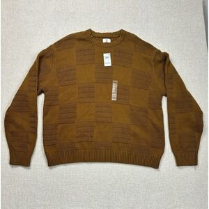 Mode Of One Mens Pull Over Crewneck Long Sleeve Sweater Size XXL